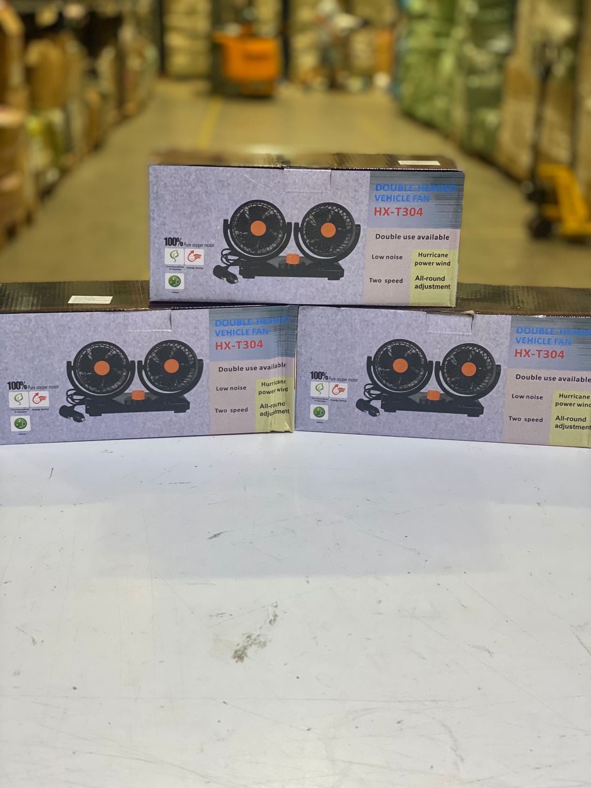 VENTILADOR DOBLE PARA COCHE